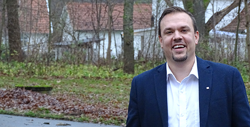 Per-Ola Nilsson, ordförande i LO-distriktet i Skåne.